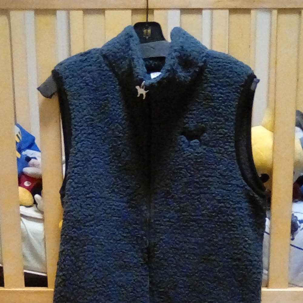 Pink Sherpa Vest